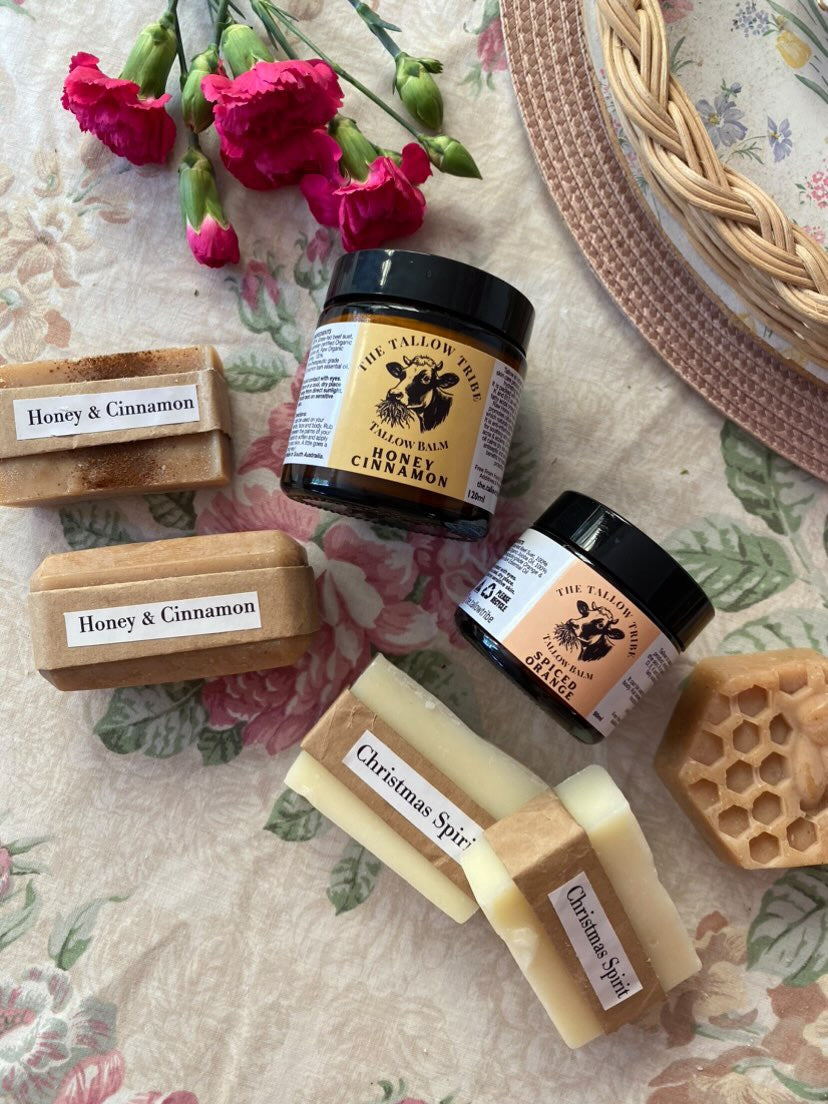 Honey & Cinnamon Tallow Balm