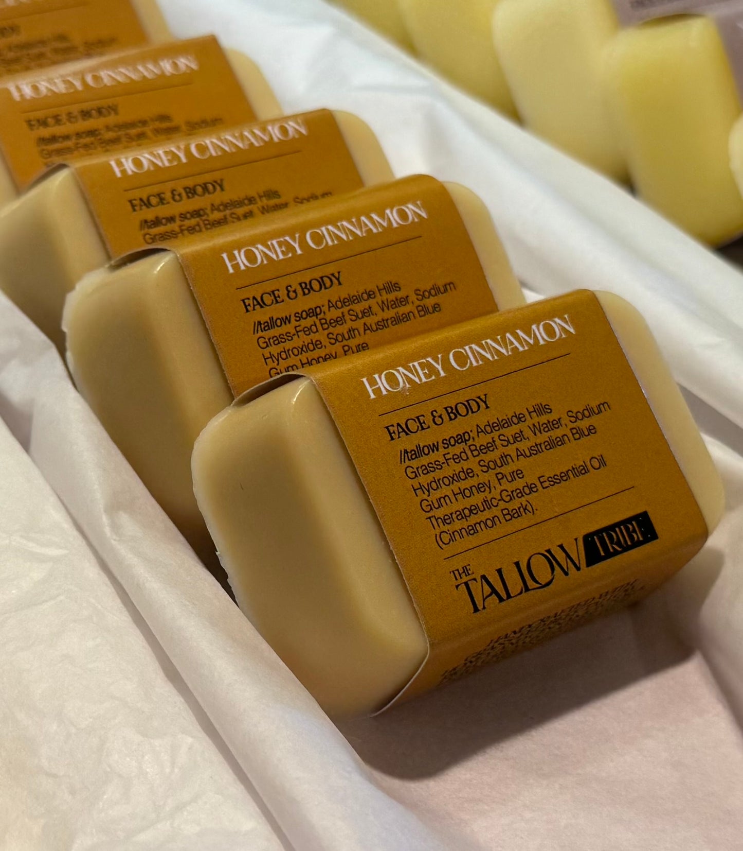 Honey Cinnamon Tallow Soap