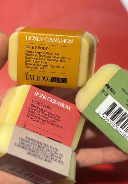 Honey Cinnamon Tallow Soap