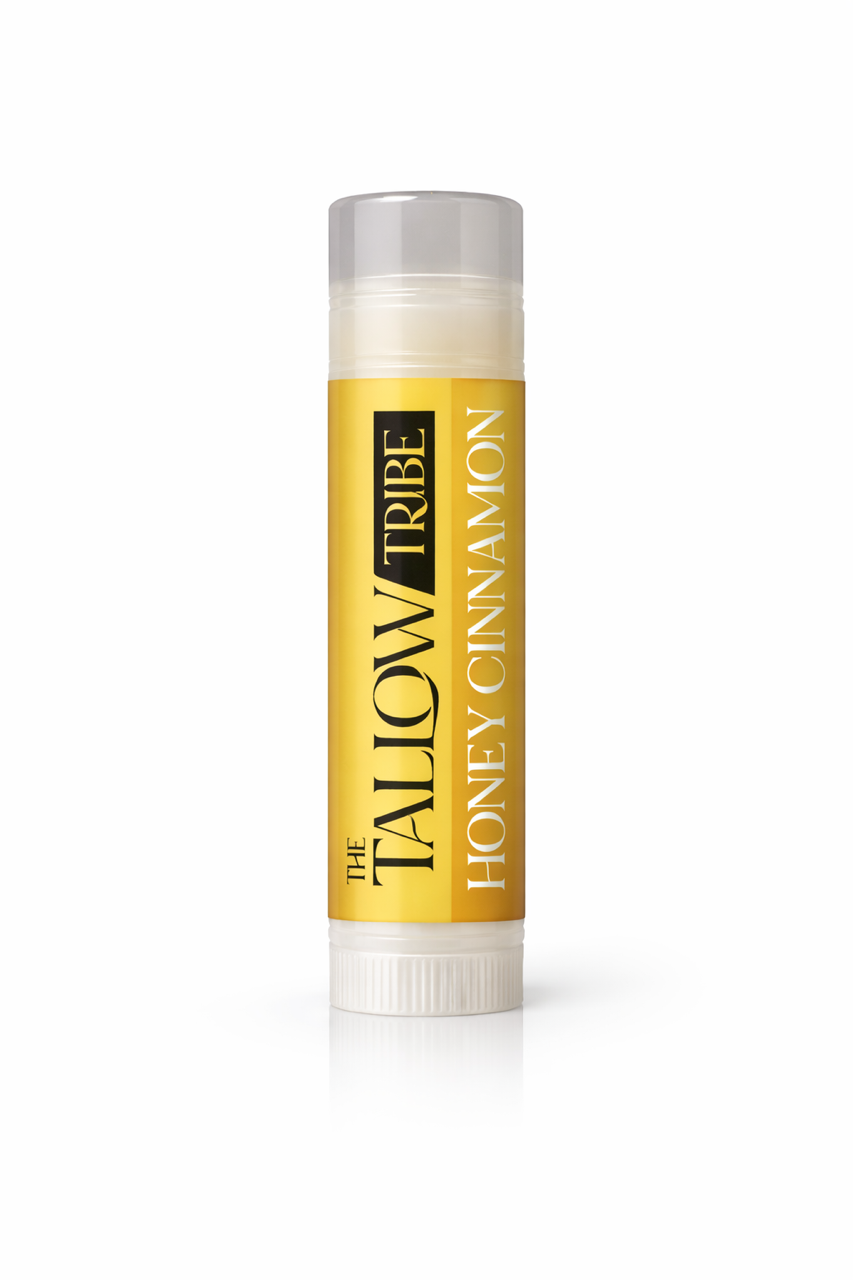 Honey Cinnamon Tallow Lip Balm
